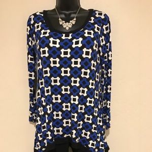 Sunny Leigh Tunic top VGUC size MED